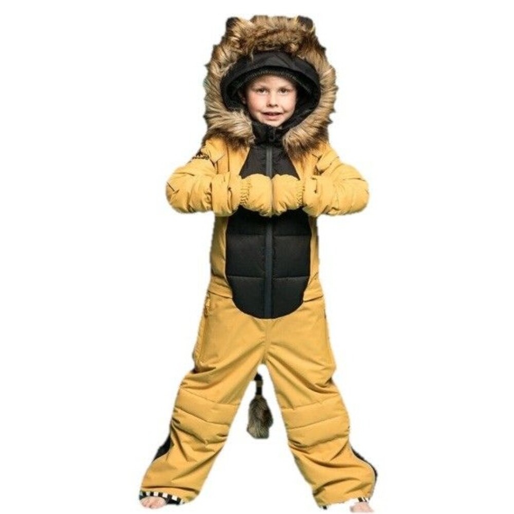 WeeDo Funwear Youth SZ 116-128 M Wild Thing Lion Snowsuit Ski